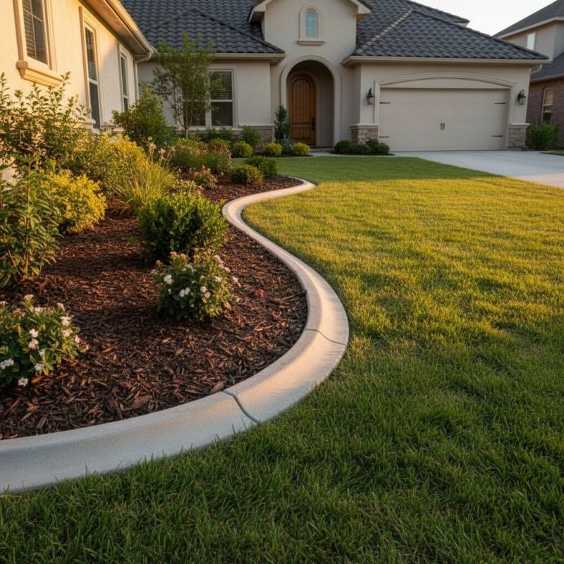 Flowerbed Curbing Installation in Citrus County, FL
