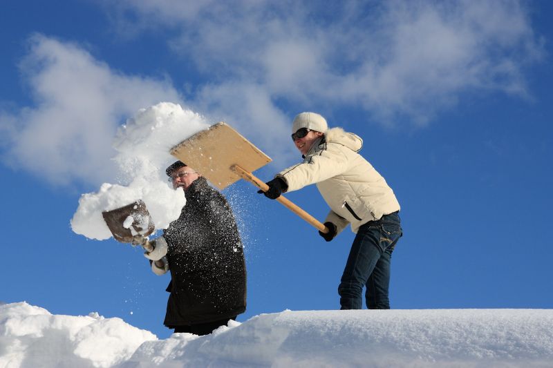 Roof Snow Raking in Long Island, NY