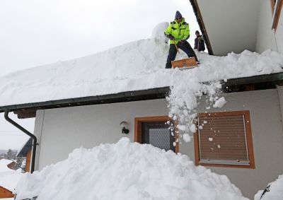 Roof Snow Raking in New York, NY