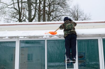 Roof Snow Raking in New York, NY
