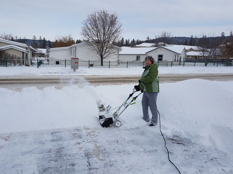 Snow Removal Equipment in Use