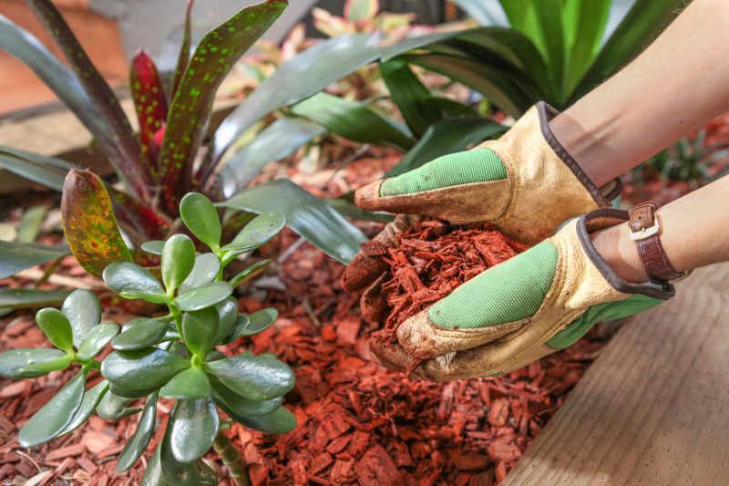 Shredded Mulch Installation in Ventura County, CA